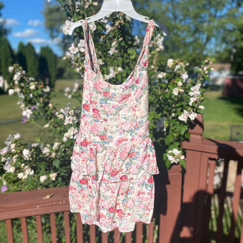 Vintage 80’s Style Floral Dress